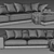 Ditre Italia Buble: Stylish Chaise Longue 3D model small image 4