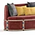 Ethimo Rotin 2 Seater Sofa 3D model small image 4