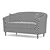 Elegant Mari Sofa: Comfort & Style 3D model small image 5