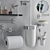 Luxury Bathroom Accessories Set 3D model small image 3