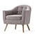 Sophisticated Florence Armchair: Versatile Design & Elegant Comfort 3D model small image 2