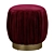 CB2 Pleated Blush Ottoman 3D model small image 3