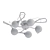Elegant Monka Ceiling Chandelier 3D model small image 2