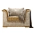 Welcome Armchair: Transformable Bedding Solution 3D model small image 3