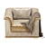 Welcome Armchair: Transformable Bedding Solution 3D model small image 10
