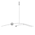 Sleek Elegance Captured: Michael Anastassiades Chandelier 3D model small image 2