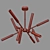 Industrial Loft Ceiling Chandelier: Eurosvet Alvin 3D model small image 3