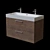 Sleek & Stylish IKEA Bathroom Vanity 3D model small image 1