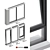 Schuco Exterior Sliding System Set 3D model small image 6