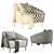 Carnaby Armchair: Modern Elegance for Any Space 3D model small image 4