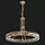 Luxury Clover Pendant Light - 12 Inch 3D model small image 2