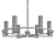 Elegant Bolton Chandelier 3D model small image 2