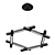Modern Forms Metric Pendant 3D model small image 1