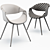 Elegant Eshal Armchair: Modern Comfort 3D model small image 5