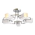 Elegant Tetro Ceiling Chandelier 3D model small image 1