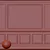 Elegant Plaster with Molding 228 3D model small image 4