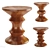 Elegant Eames Walnut Stool 3D model small image 3