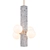 Brutalist Ceramic Conduit Pendant 3D model small image 1