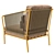Capri Lounge: Stylish Outdoor Armchair 3D model small image 2