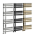 Elegant Reina Grace Towel Radiator 3D model small image 3