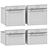 Miele Oven Set: H7660BP, H7640BM 3D model small image 6