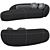 Stylish Leon Baxter Sofa: Comfortable and Elegant 3D model small image 6