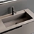 Contemporary Atelier Vanity with Integrated Lighting 3D model small image 2