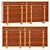 Mid-Century Modern Paul Frankl Chest 3D model small image 1