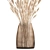 Elegant White Reed Bouquet 3D model small image 3