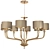 Elegant Gold Chandelier by Heathfield 3D model small image 1