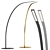 Minimalist Floor Lamp: Yumi Fontanaarte by Shigeru Ban 3D model small image 1