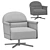 Italian Ditra Beyl Low Chair 3D model small image 5