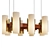 Designer Jakobsson Elegant Chandelier 3D model small image 1