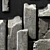 Smooth Stone Blocks - Decorative N1 3D model small image 2