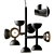 SIBILLA Aluminum Pendant: Modern Lighting from Karman 3D model small image 1