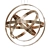 GALAKTIKA 02: Sleek 3D Brass Luminary 3D model small image 1