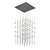 Cosmic Cube LED Pendant 3D model small image 2