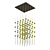 Cosmic Cube LED Pendant 3D model small image 4