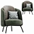 Ditre Italia Lucia: Stylishly Modern Furniture 3D model small image 1