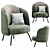 Ditre Italia Lucia: Stylishly Modern Furniture 3D model small image 3