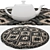 Versatile Rug Set: 8 Designs incl. VRayFur & Displacement Mods 3D model small image 4