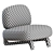 Luxury Vao Armchair: Paolo Castelli 3D model small image 2