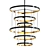 Celeste 8-Light Chandelier 3D model small image 1