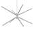 Elegant Black LED Chandelier - Wanda 3D model small image 2