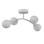 Fabia: Elegant Brass Flush Ceiling Lamp 3D model small image 2