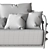 Modern and Luxurious Manhattan Sofa 3D model small image 7