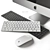 Apple iMac 2020: Versatile Screen Positioning Controller 3D model small image 5