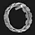 Elegant 36cm Vigga Pendant 3D model small image 3
