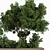 Grass & Tree Garden Set 3D model small image 3