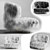 Luxury Midcentury Woolly Bella 3D model small image 2